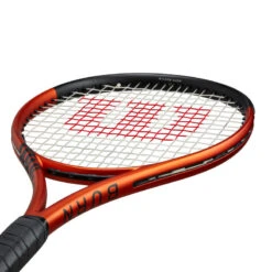 Raquette De Tennis Wilson Burn 100ULS V5.0 -Balle Jeux Vêtements Magasin raquette de tennis wilson burn 100uls v50 4