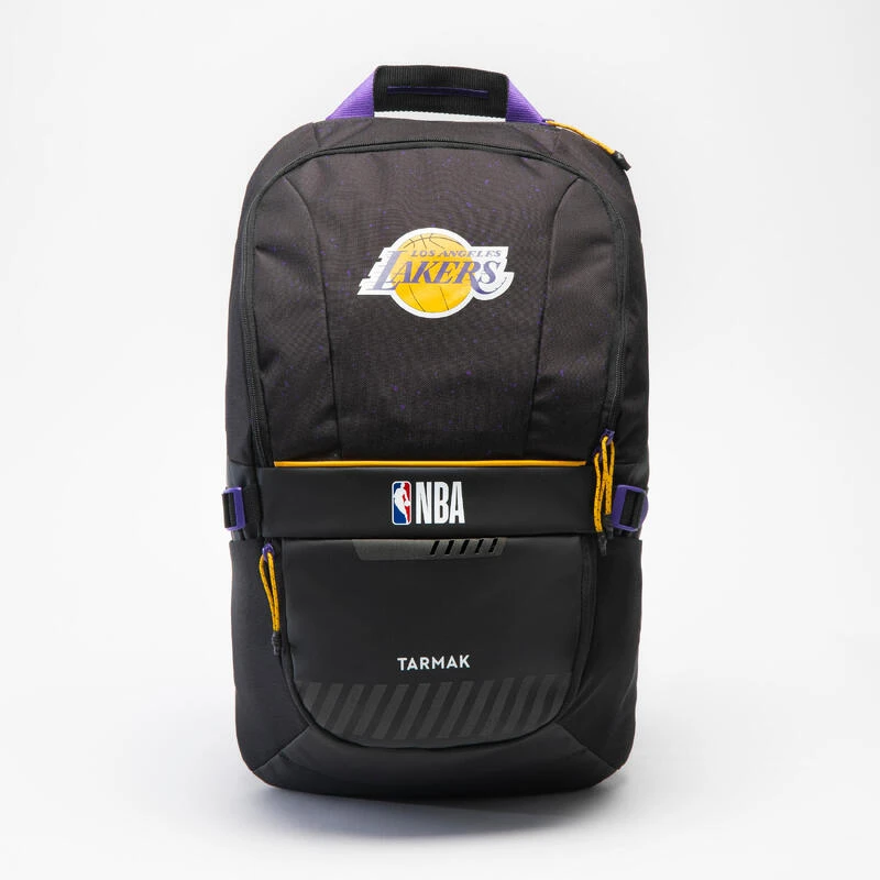 Sac à Dos De Basketball 25L Los Angeles Lakers - NBA 500 Noir 1 Sac à Dos De Basketball 25L Los Angeles Lakers - NBA 500 Noir