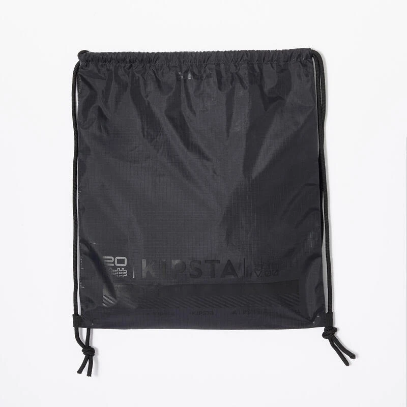 Kipsta Sac Chaussure à Cordon Avec Poche De Rangement Intérieure Zipée ESSENTIAL Noir 1 Kipsta Sac Chaussure à Cordon Avec Poche De Rangement Intérieure Zipée ESSENTIAL Noir