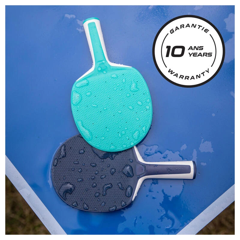 SET DE PING PONG 2 RAQUETTES RÉSISTANTES PPR 130 O ET 3 BALLES 2 SET DE PING PONG 2 RAQUETTES RÉSISTANTES PPR 130 O ET 3 BALLES – Image 2