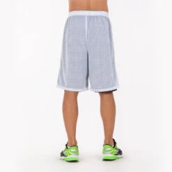 Short Basket-ball Garçon Joma Rookie Noir Blanc -Balle Jeux Vêtements Magasin short basket ball garcon joma rookie noir blanc 4