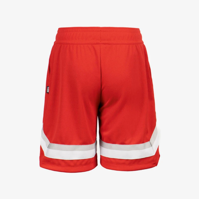 Short De Basketball NBA Chicago Bull Enfant - SH 900 JR Rouge 6 Short De Basketball NBA Chicago Bull Enfant - SH 900 JR Rouge – Image 6