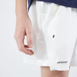 Artengo Short De Tennis Garçon - Dry - Blanc Cassé 7 Artengo Short De Tennis Garçon - Dry - Blanc Cassé -Balle Jeux Vêtements Magasin short de tennis garcon dry blanc casse 2