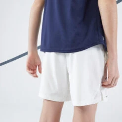 Artengo Short De Tennis Garçon - Dry - Blanc Cassé 9 Artengo Short De Tennis Garçon - Dry - Blanc Cassé -Balle Jeux Vêtements Magasin short de tennis garcon dry blanc casse 4
