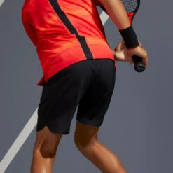 Artengo Short De Tennis Garcon - TSH500 Noir -Balle Jeux Vêtements Magasin short de tennis garcon tsh500 noir 2