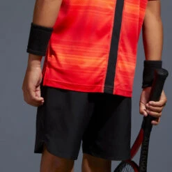 Artengo Short De Tennis Garcon - TSH500 Noir -Balle Jeux Vêtements Magasin short de tennis garcon tsh500 noir 6