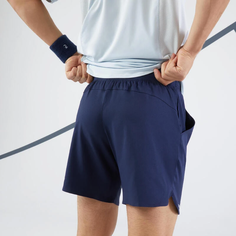 Artengo SHORT DE TENNIS HOMME - ESSENTIAL+ COURT BLEU MARINE 4 Artengo SHORT DE TENNIS HOMME - ESSENTIAL+ COURT BLEU MARINE – Image 4