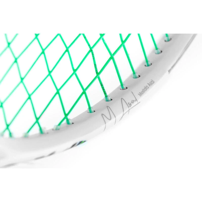 TECNIFIBRE Slash 120 (2023) Adulte Raquette De Squash - Blanc 4 TECNIFIBRE Slash 120 (2023) Adulte Raquette De Squash - Blanc – Image 4