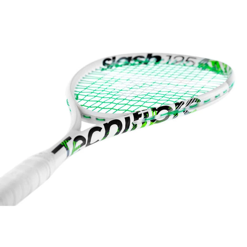 TECNIFIBRE Slash 125 (2023) Adulte Raquette De Squash - Blanc 5 TECNIFIBRE Slash 125 (2023) Adulte Raquette De Squash - Blanc – Image 5