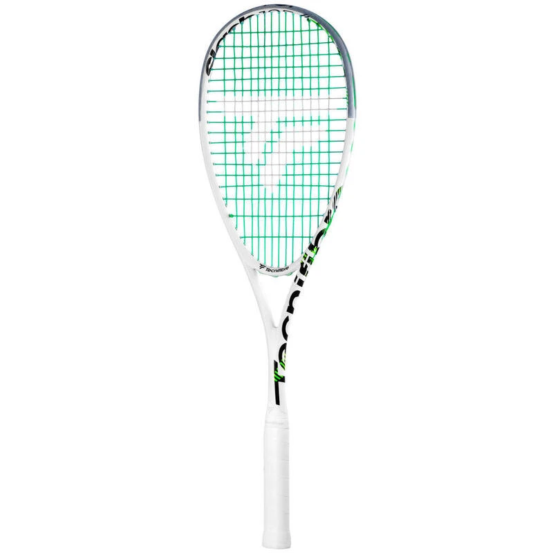 TECNIFIBRE Slash 125 (2023) Adulte Raquette De Squash - Blanc 1 TECNIFIBRE Slash 125 (2023) Adulte Raquette De Squash - Blanc