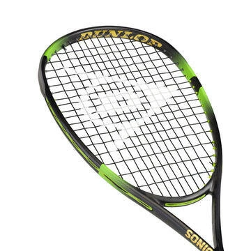 Dunlop Sonic Core Elite 135 (2022) Adulte Raquette De Squash - Noir/Vert/Or 4 Dunlop Sonic Core Elite 135 (2022) Adulte Raquette De Squash - Noir/Vert/Or – Image 4