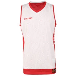 Spalding Basketball Débardeur Réversible ROUGE -Balle Jeux Vêtements Magasin spalding basketball debardeur reversible rouge 3