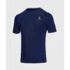 T-shirt De Tennis/Padel Organique Homme Bleu Marine