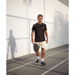 T-shirt De Tennis/Padel Performance Homme Olive 5 T-shirt De Tennis/Padel Performance Homme Olive -Balle Jeux Vêtements Magasin t shirt de tennispadel performance homme olive 2
