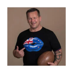 T-shirt Manches Courtes De Rugby Homme Calips NZ By Christian Califano