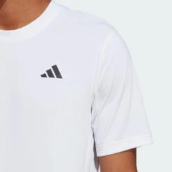T-SHIRT TENNIS MANCHES COURTES HOMME - ADIDAS CLUB TEE BLANC -Balle Jeux Vêtements Magasin t shirt tennis manches courtes homme adidas club tee blanc 2