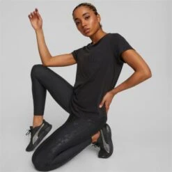 Trainingsshirt Safari Glam Damen PUMA -Balle Jeux Vêtements Magasin trainingsshirt safari glam damen puma 2