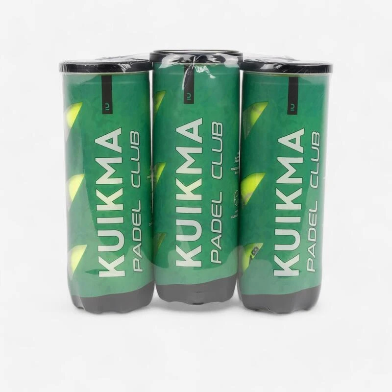 Tripack Balles De Padel Pressurisées - Kuikma Control 1 Tripack Balles De Padel Pressurisées - Kuikma Control