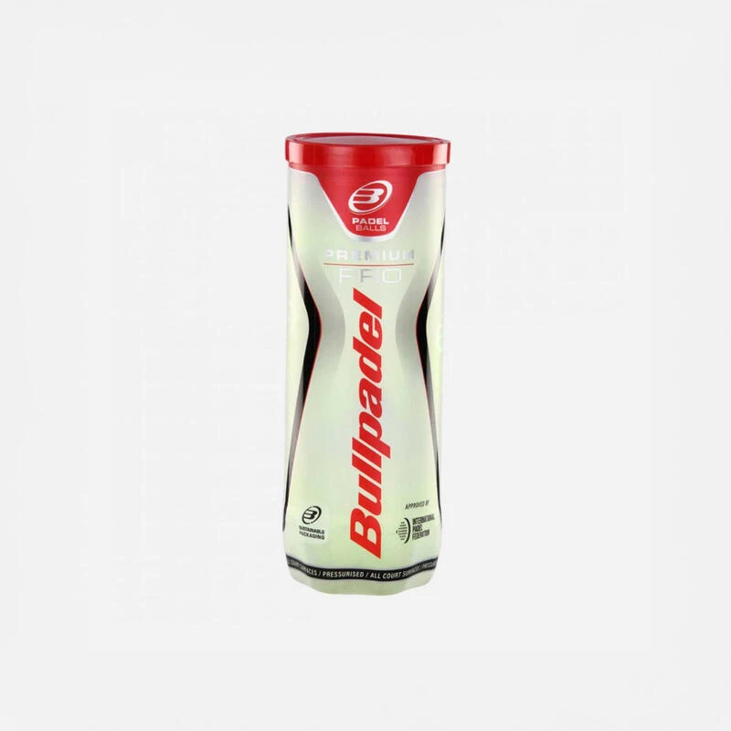 Tube De 3 Balles De Padel Pressurisées - Bullpadel Premium Pro 1 Tube De 3 Balles De Padel Pressurisées - Bullpadel Premium Pro