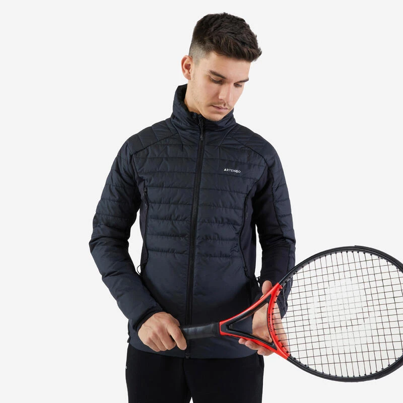 Veste De Tennis Homme - ARTENGO THERMIC Noir 1 Veste De Tennis Homme - ARTENGO THERMIC Noir