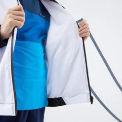 Artengo Veste De Tennis Légère Extensible Garçon - ERGOLS - Blanc -Balle Jeux Vêtements Magasin veste de tennis legere extensible garcon ergols blanc 6