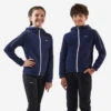 Artengo VESTE TENNIS A CAPUCHE ENFANT CHAUDE - BLEU